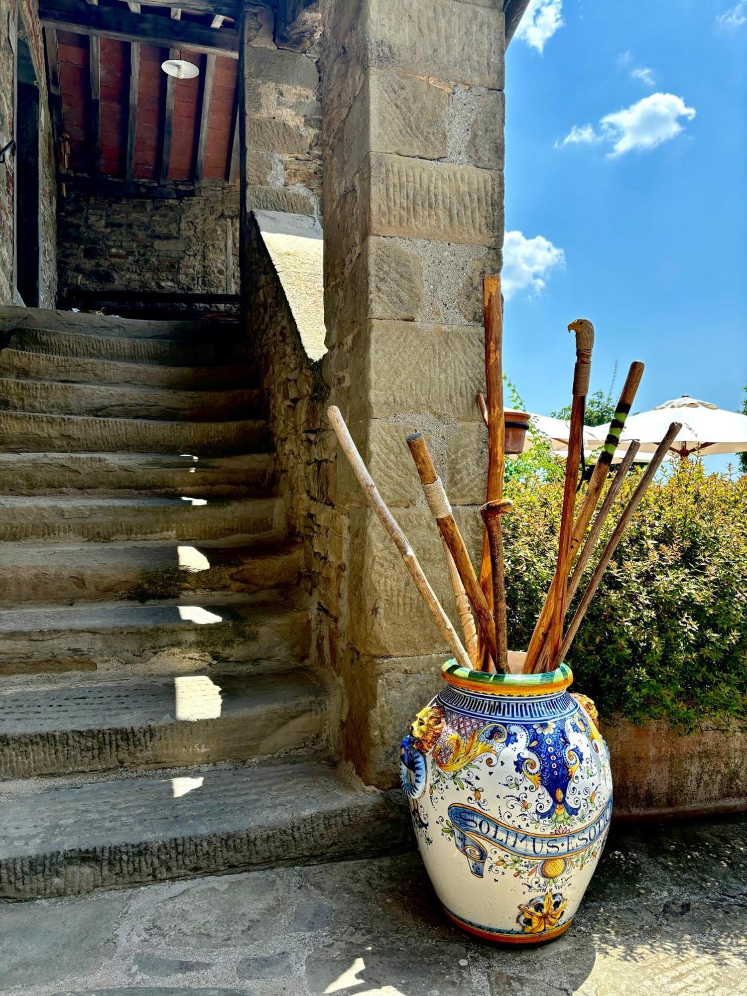 Locanda Del Viandante B&B Ангиари Екстериор снимка